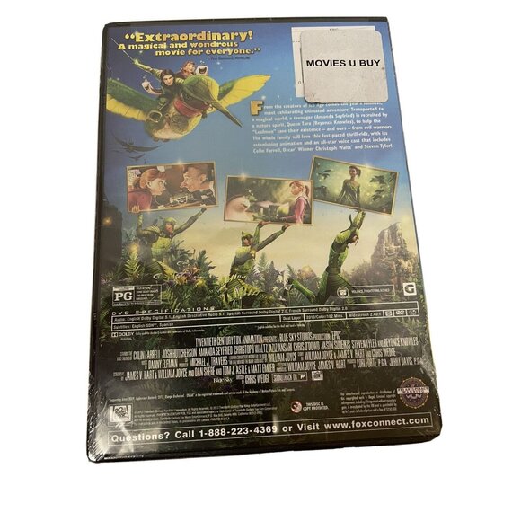 Epic Blu-Ray Movie By Blue Sky Studios - Picture 2 of 2